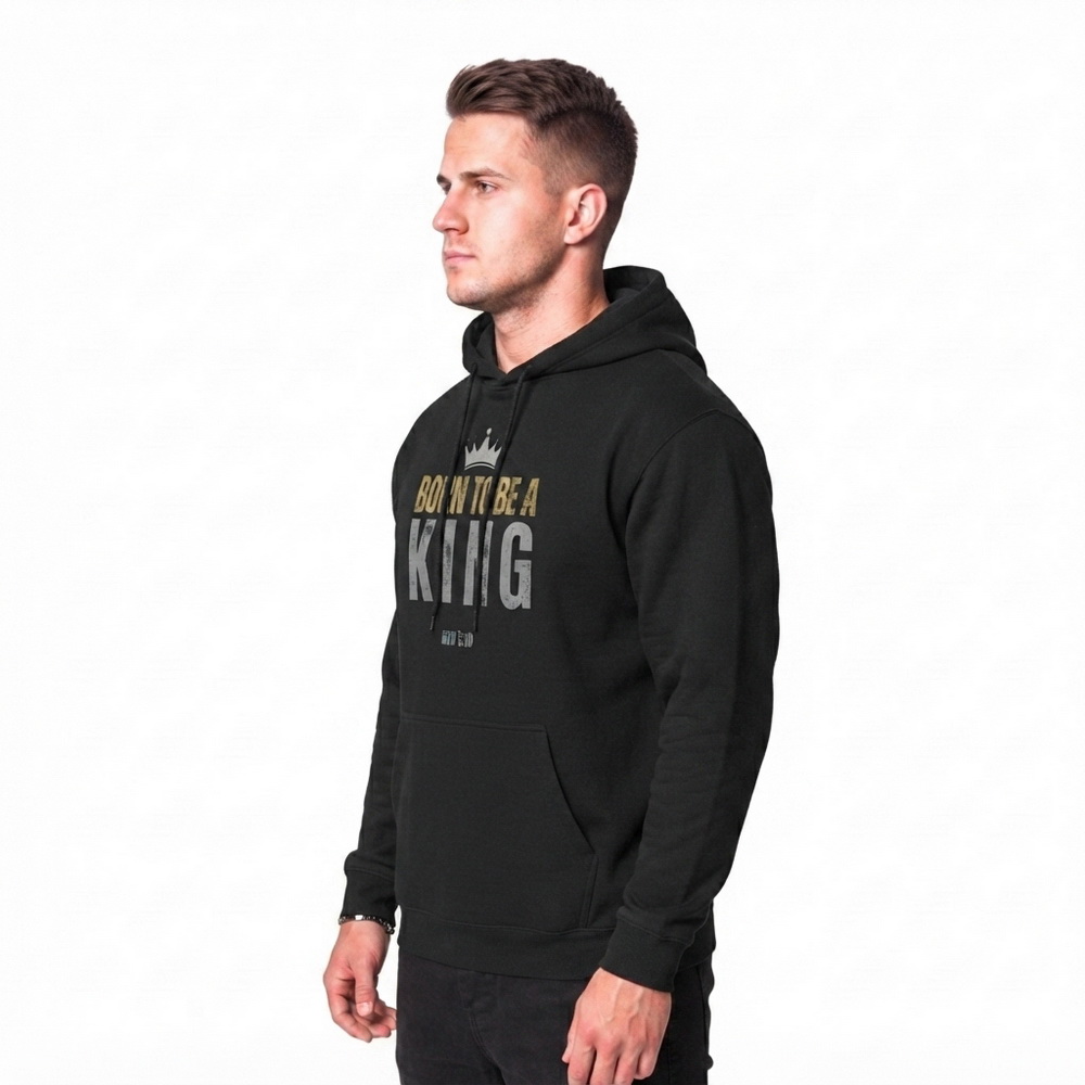 The Two Shall Be One Ministry-Fashion-BORN TO BE A KING-Men's Hoodie-004