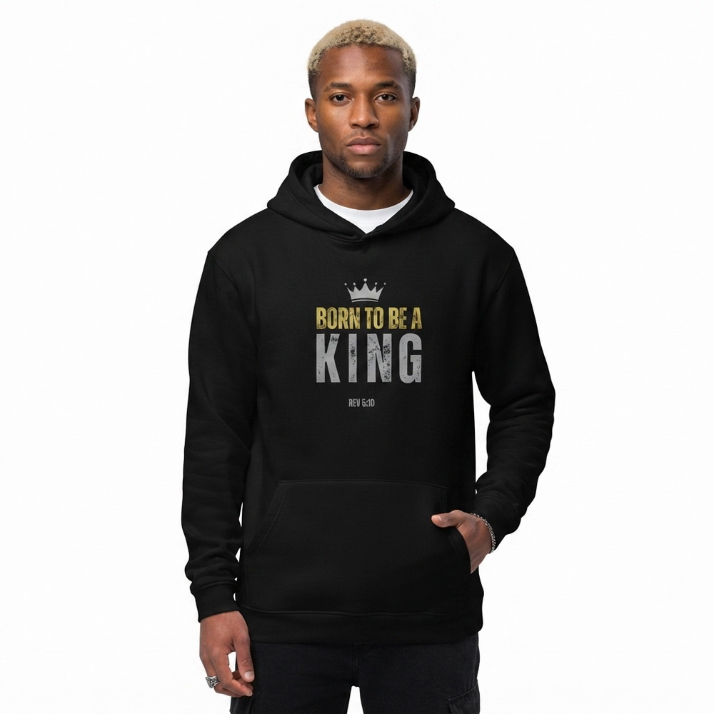 The Two Shall Be One Ministry-Fashion-BORN TO BE A KING-Men's Hoodie-006