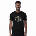 The Two Shall Be One Ministry-Fashion-BORN TO BE A KING-Men's T-Shirt-Black-005