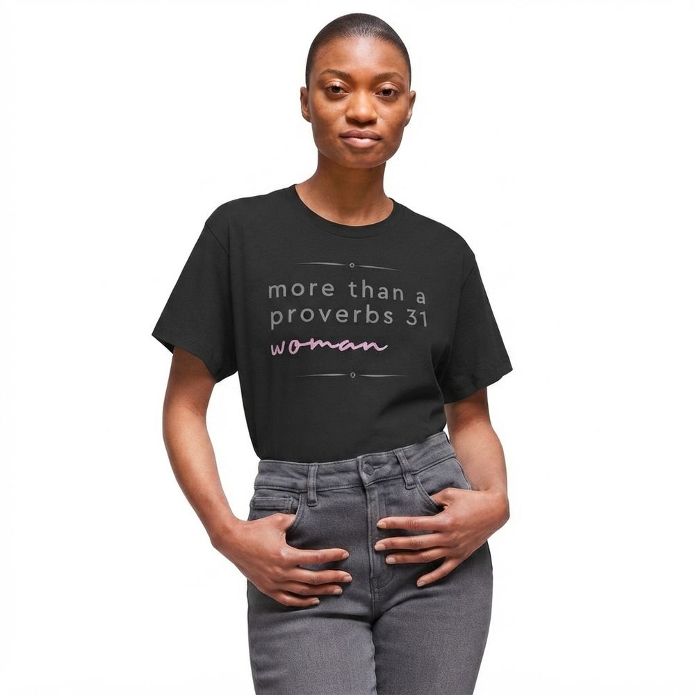 The Two Shall Be One Ministry-Fashion-MORE THAN A PROVERBS 31 WIFE-Black-012